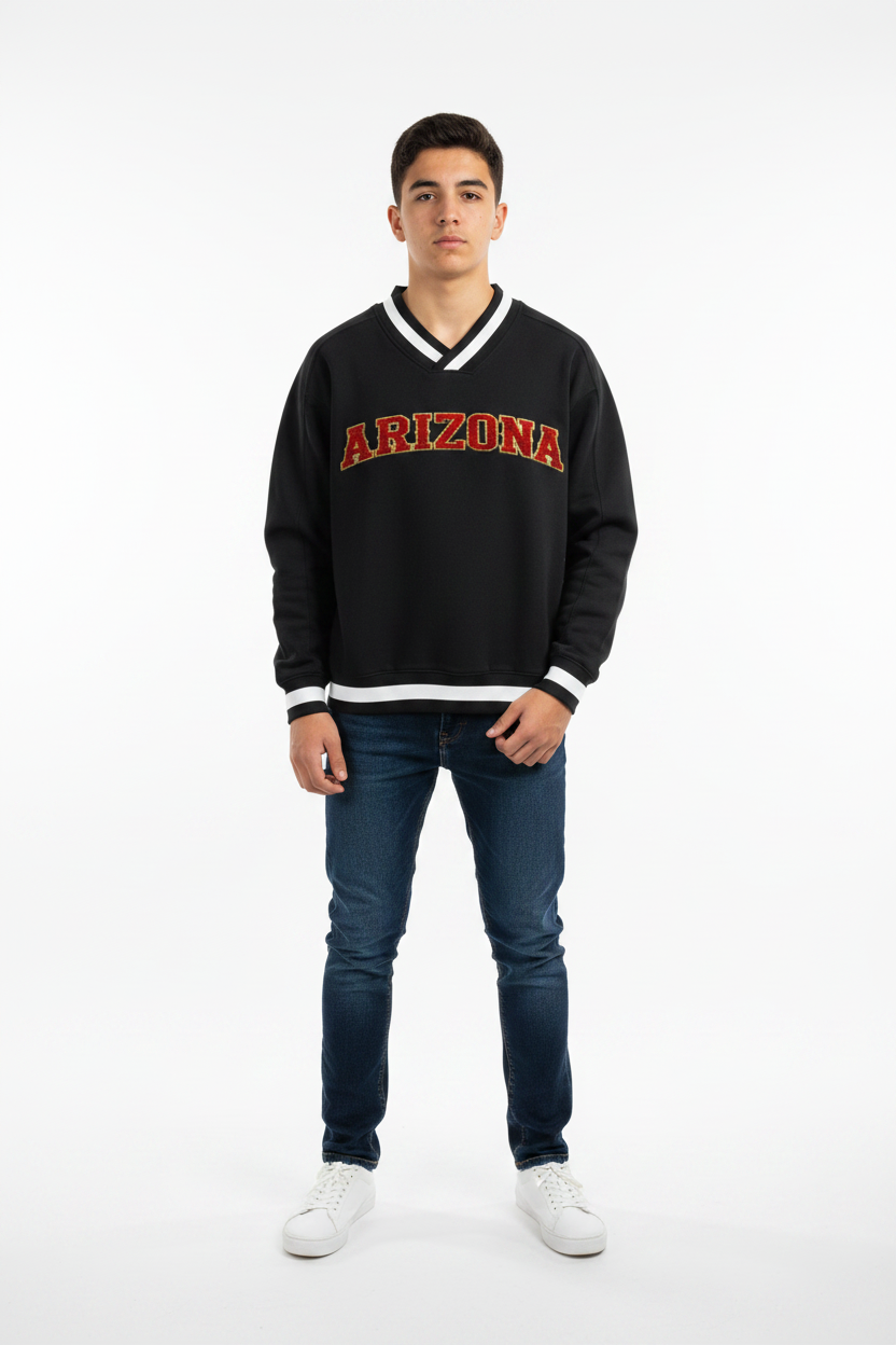 Arizona Active Boxy Sweatshirt from the Culprits Alley Arizona Collection