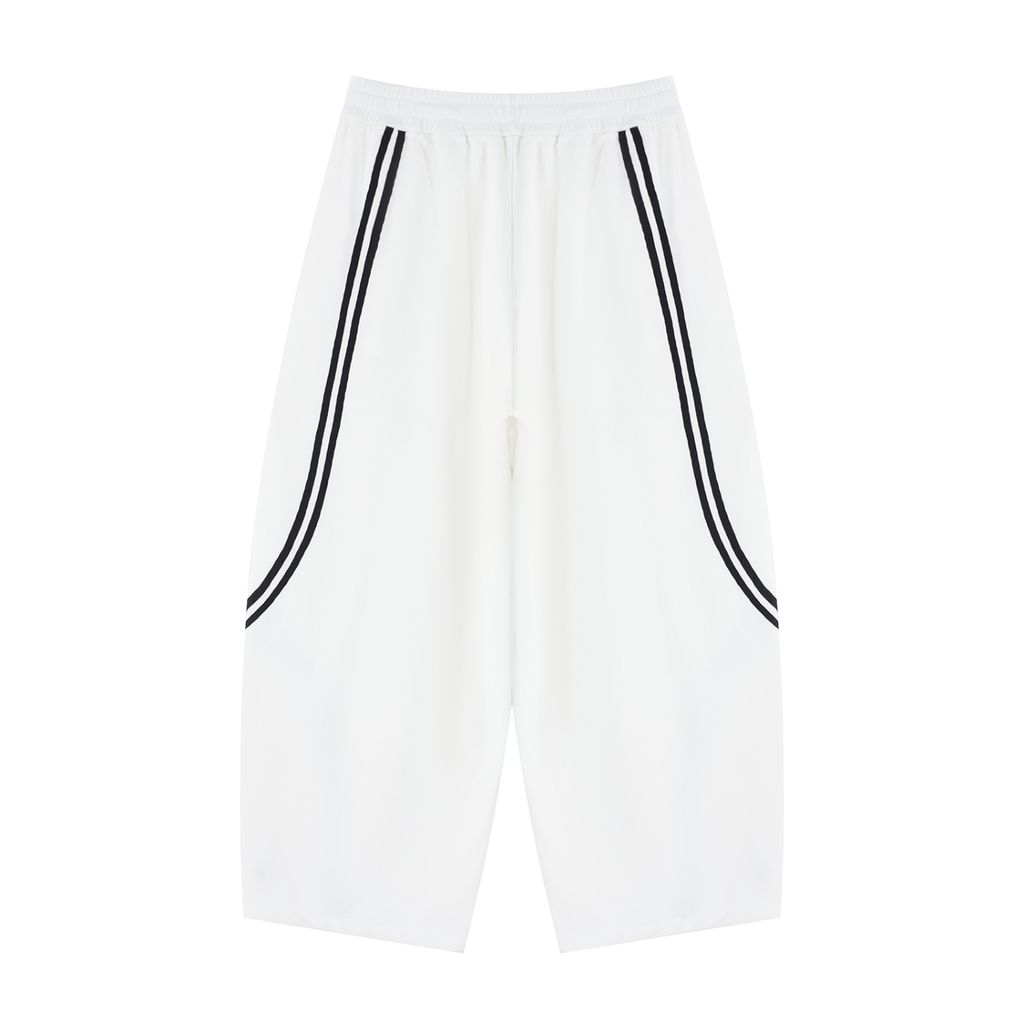 East Meets West - Wide-Leg Sweatpants