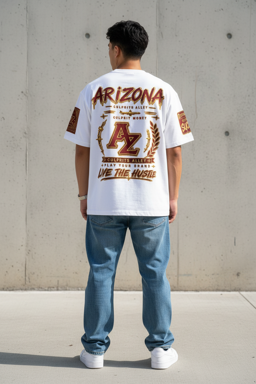AZ Culprit Drop-Shoulder Tee