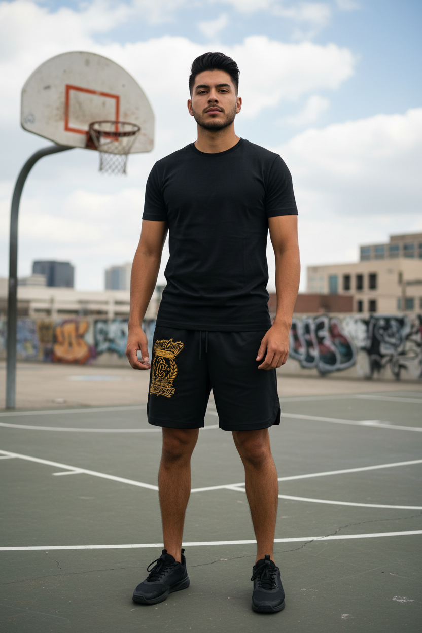 Culprits Mesh-Lined Quick-Dry Performance Shorts
