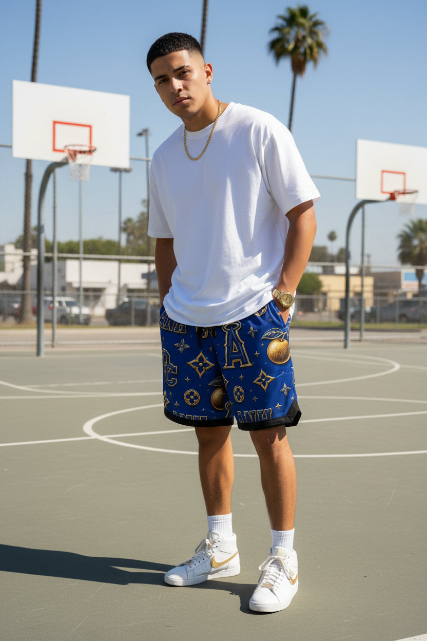 Anaheim Bandana Basketball Shorts