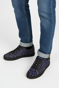 LAX Pattern Low-Top Sneakers
