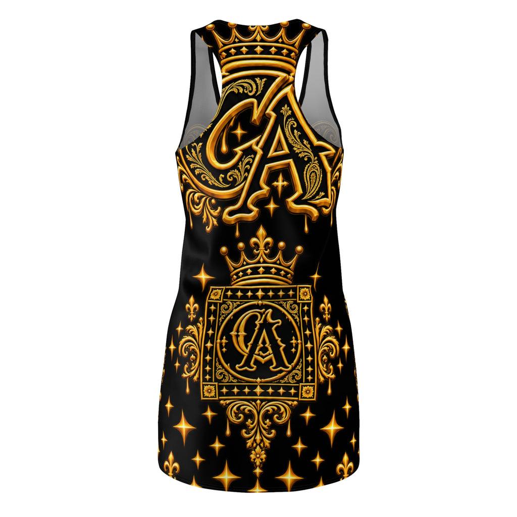 Women's Cut & Sew Racerback Dress (AOP)