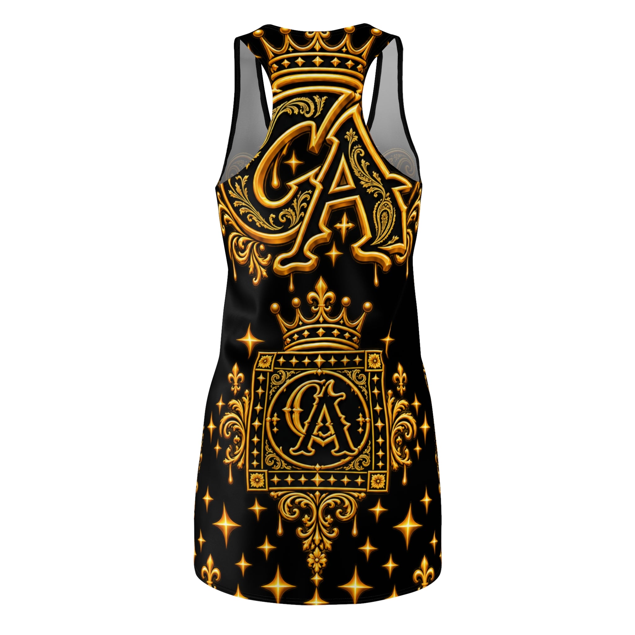 Women's Cut & Sew Racerback Dress (AOP)