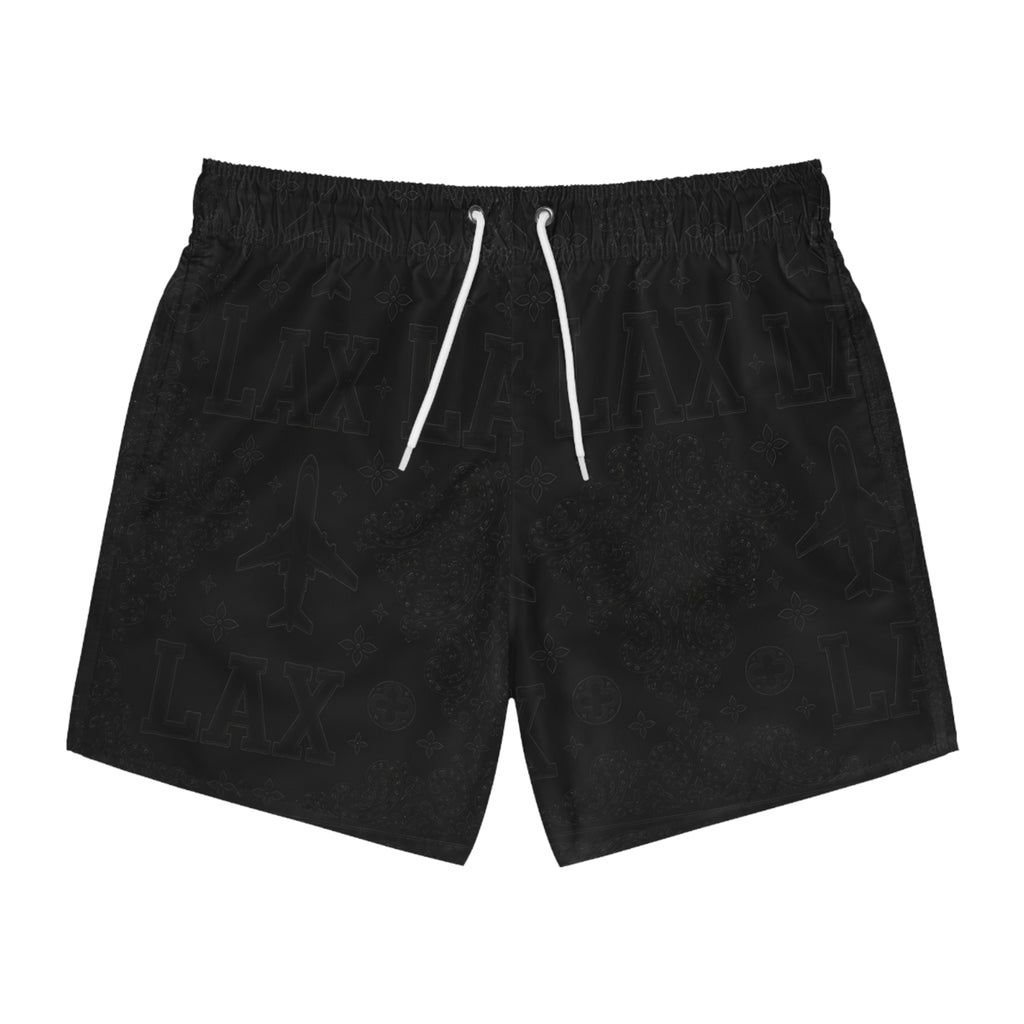 Subtle LAX Pattern, Beach & Pool Shorts