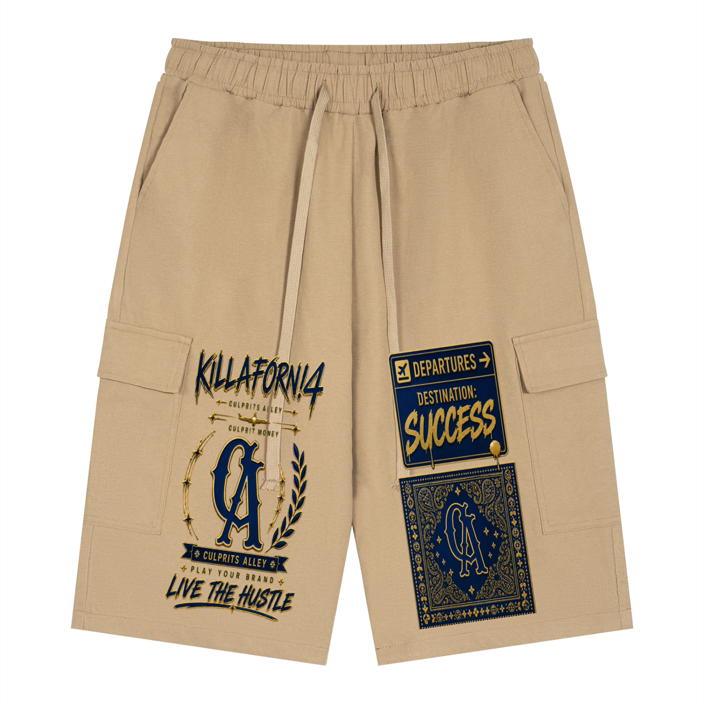 Cali Street Utility Cargo Shorts