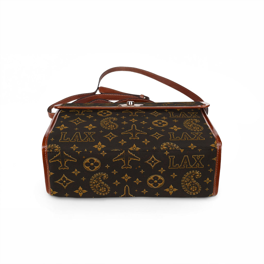 LAX Travel Canvas Satchel