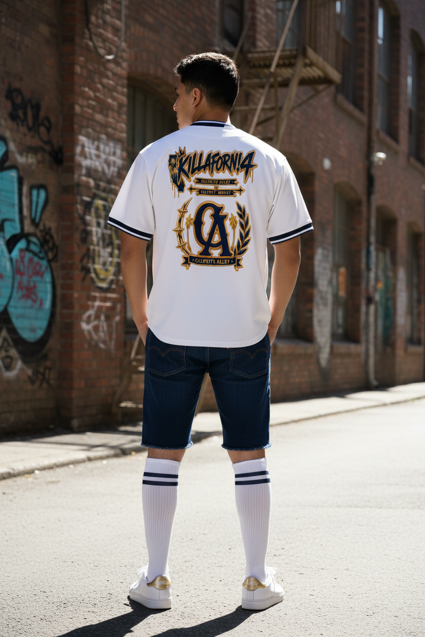 Cali Culprit Oversized Baseball Jersey