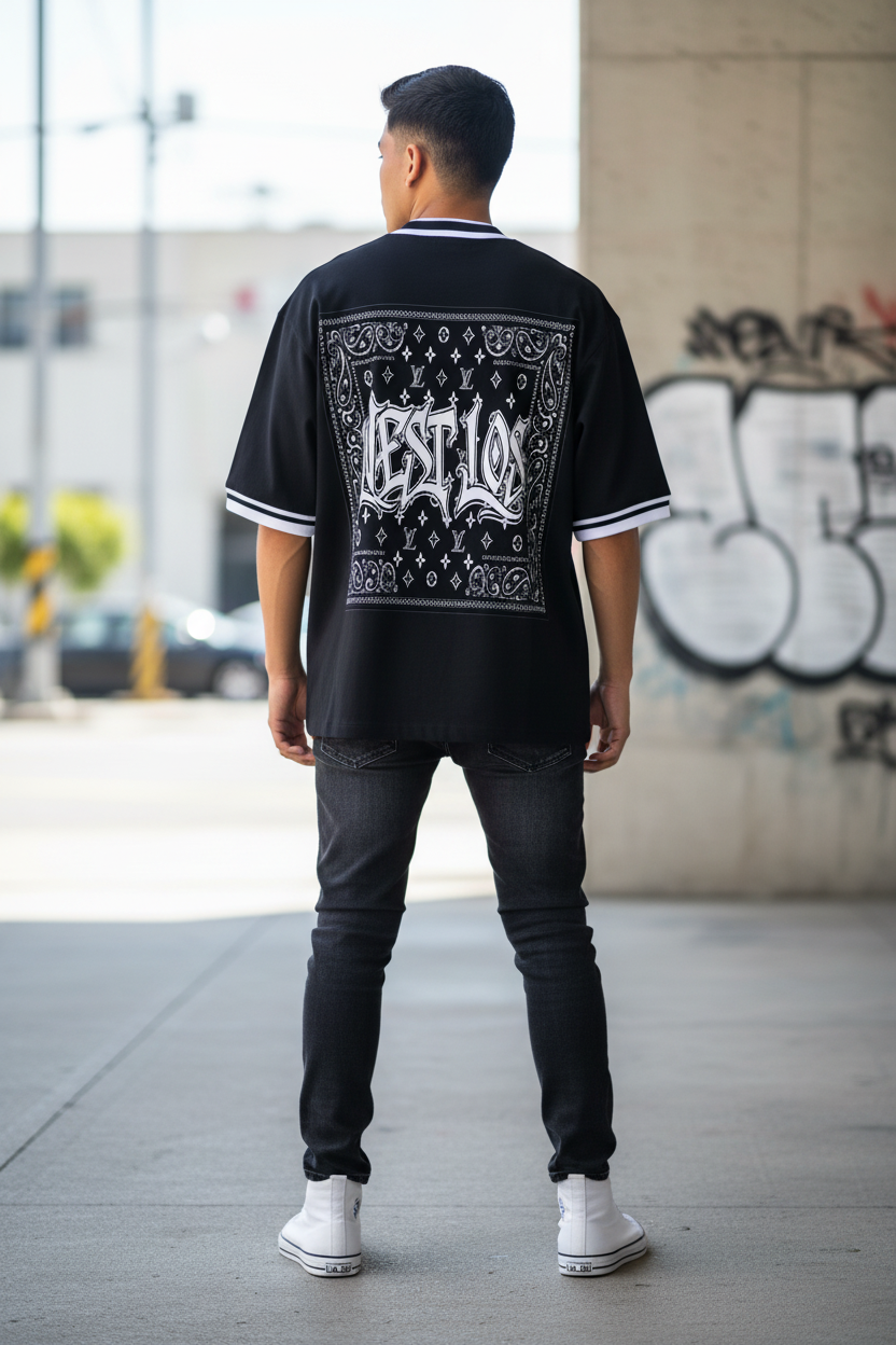 East Meets West Baseball Jersey