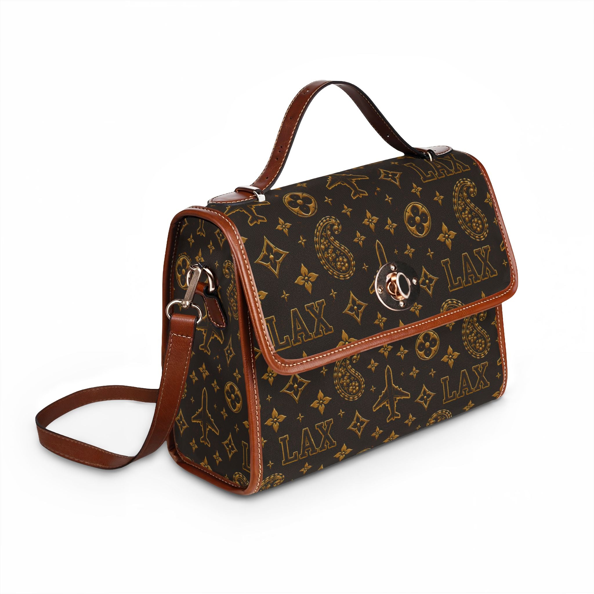LAX Travel Canvas Satchel