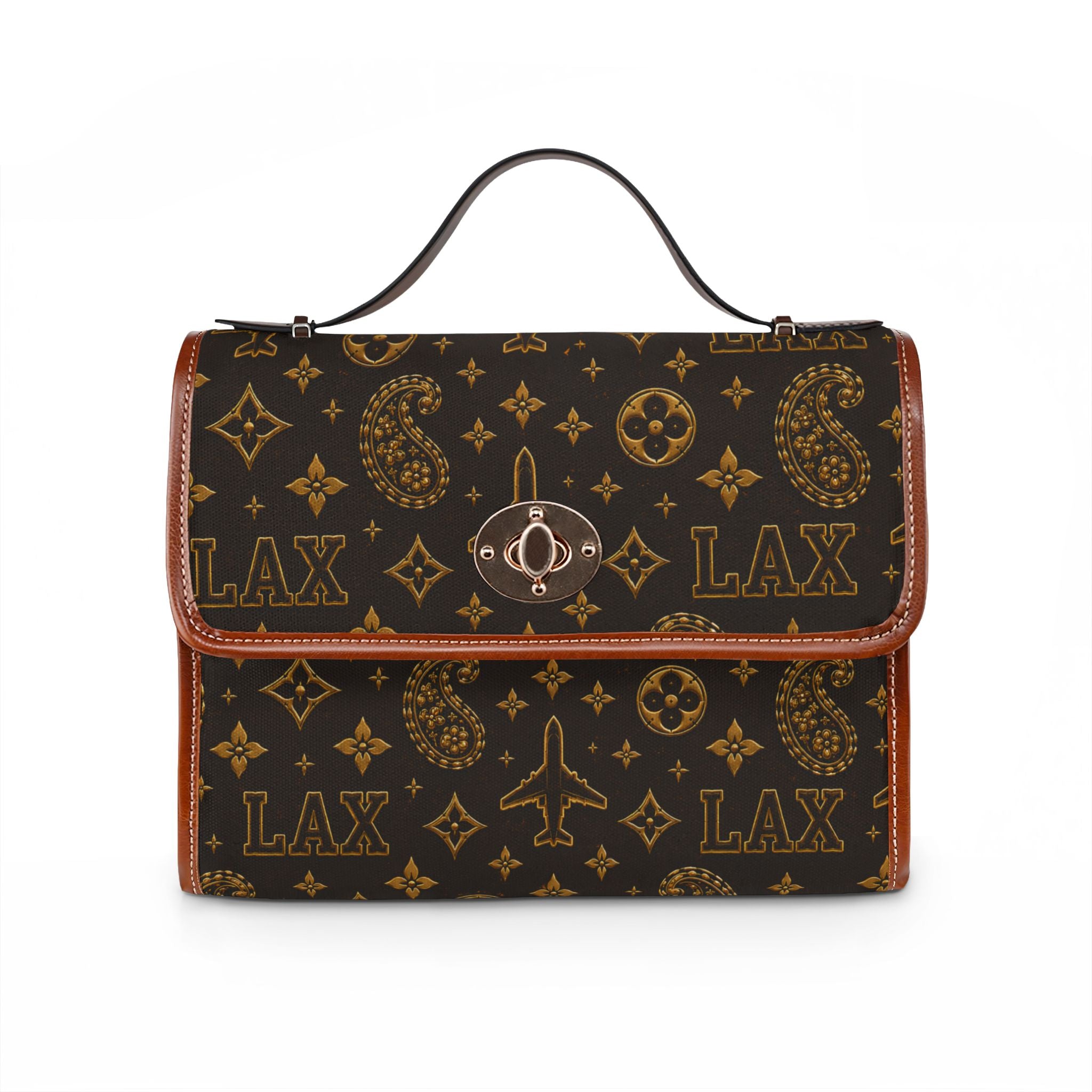 LAX Travel Canvas Satchel