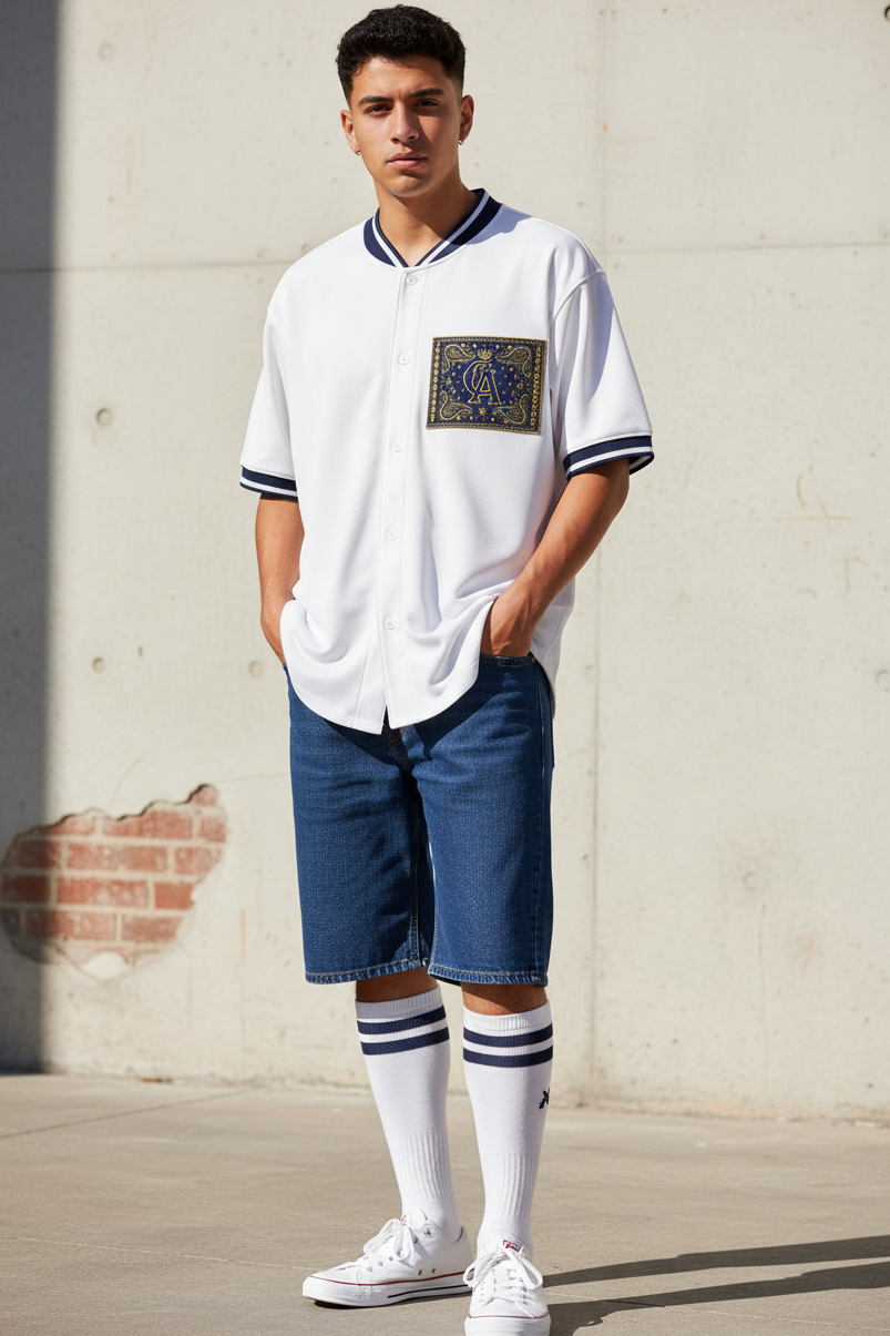 Cali Culprit Oversized Baseball Jersey
