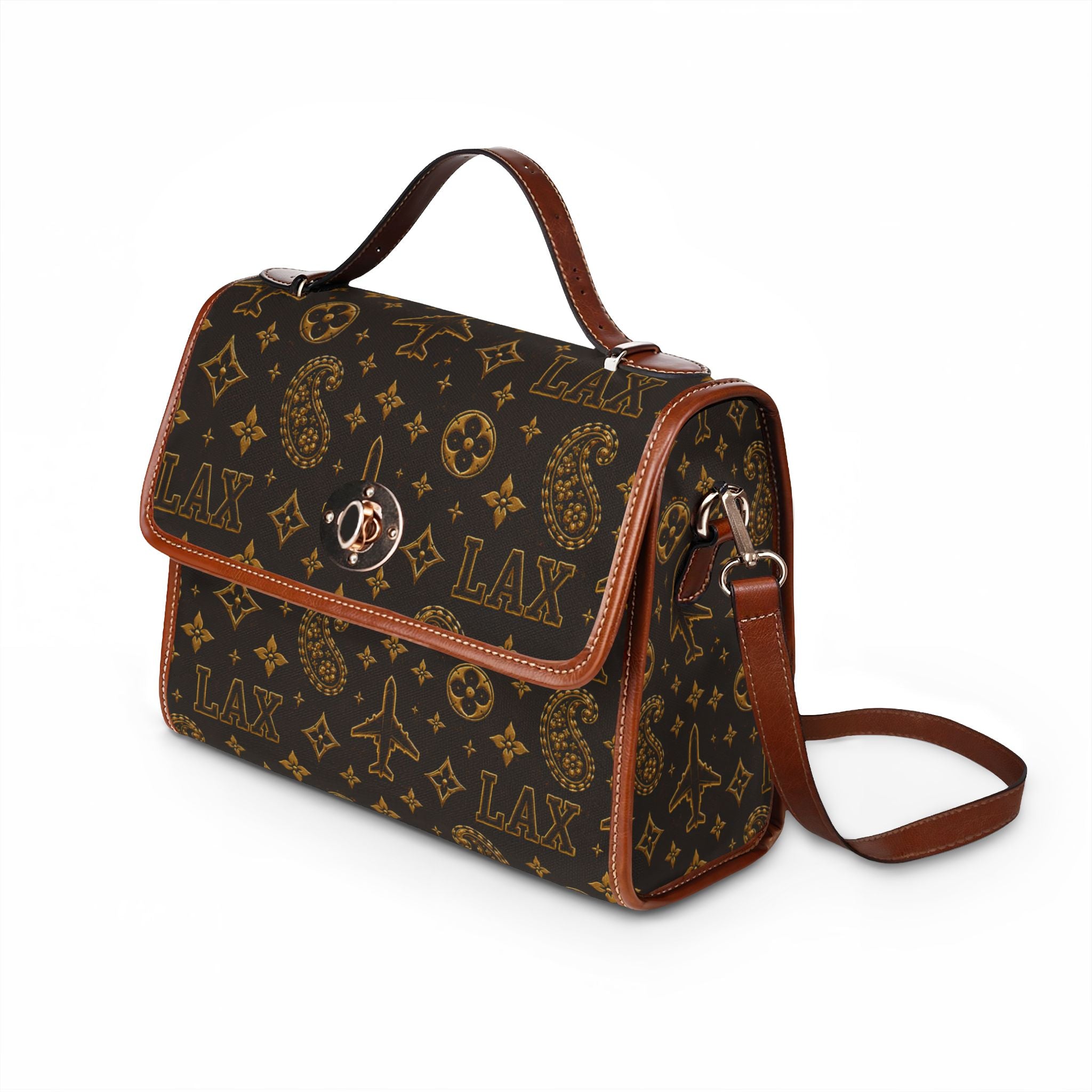 LAX Travel Canvas Satchel