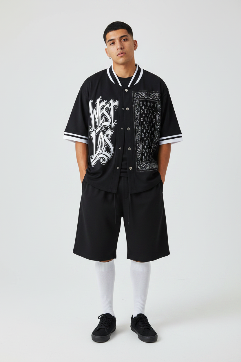 East Meets West Baseball Jersey