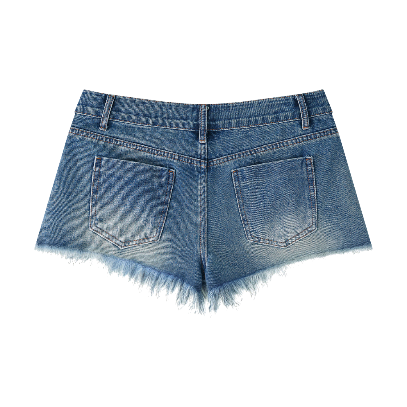 Women's Vintage-Wash Denim Shorts