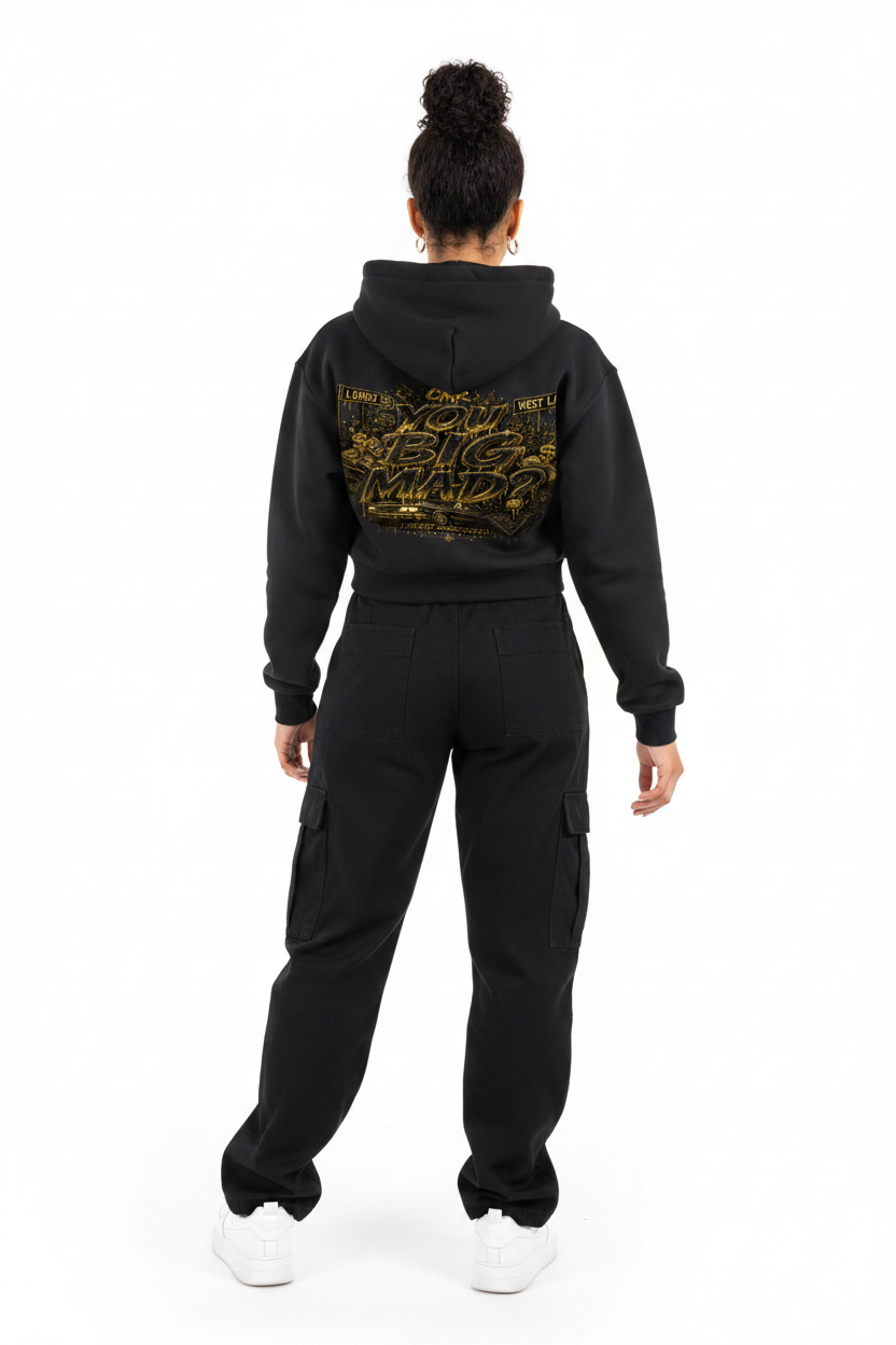 Crop hoodie 