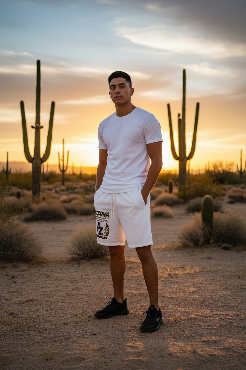Arizona Cotton Shorts-AZ COLLECTION