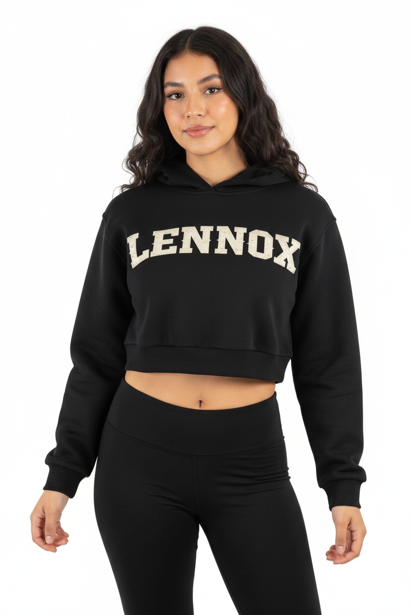 Crop hoodie 