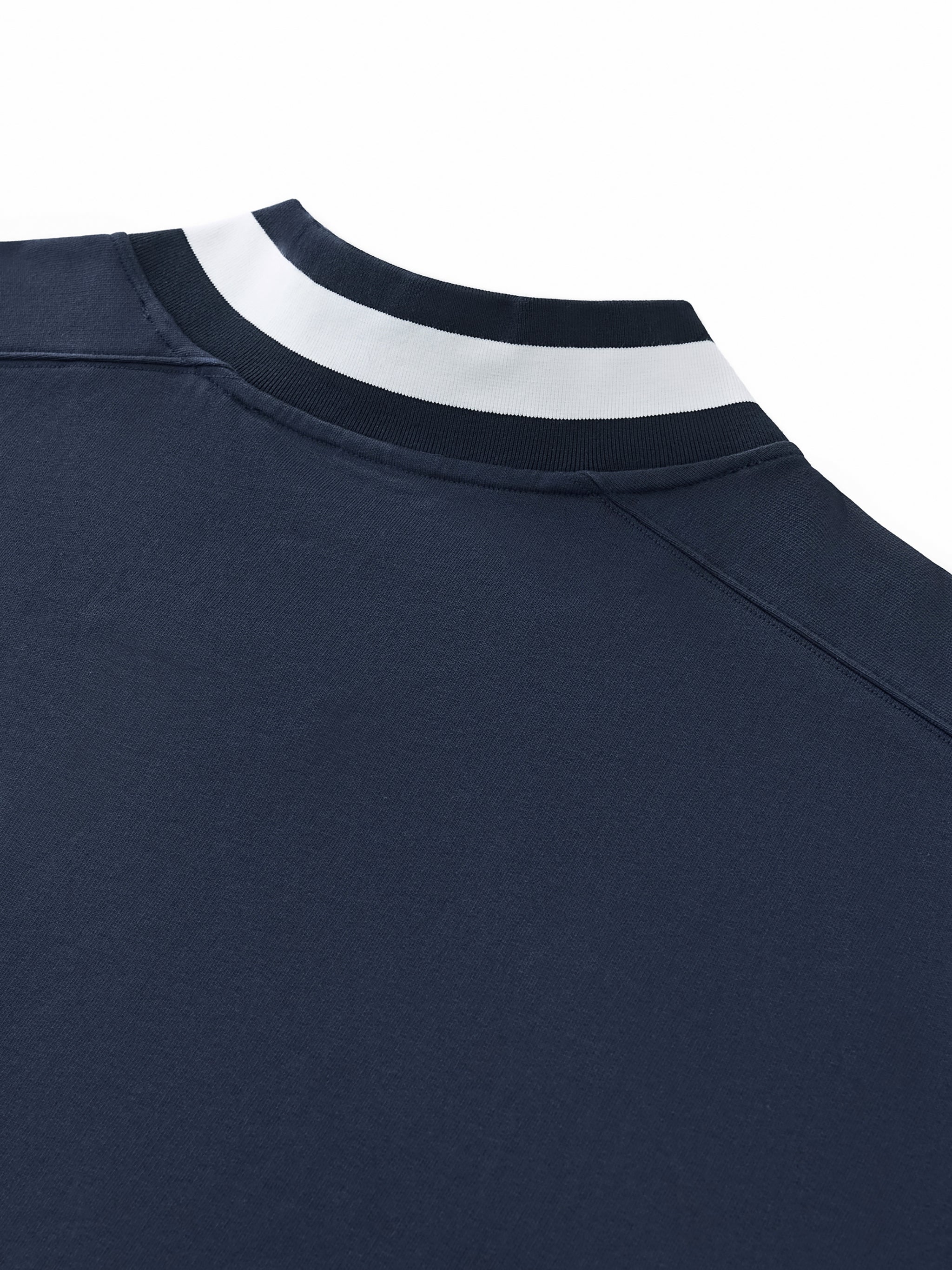 Westside Contrast Collar Sweatshirt