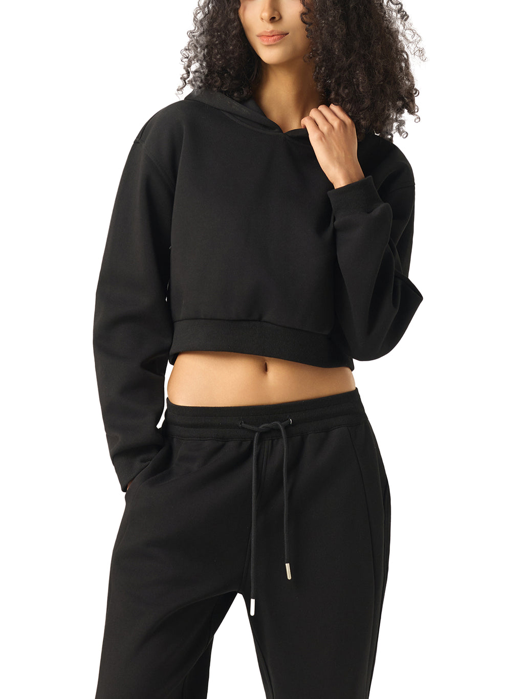 Crop hoodie 